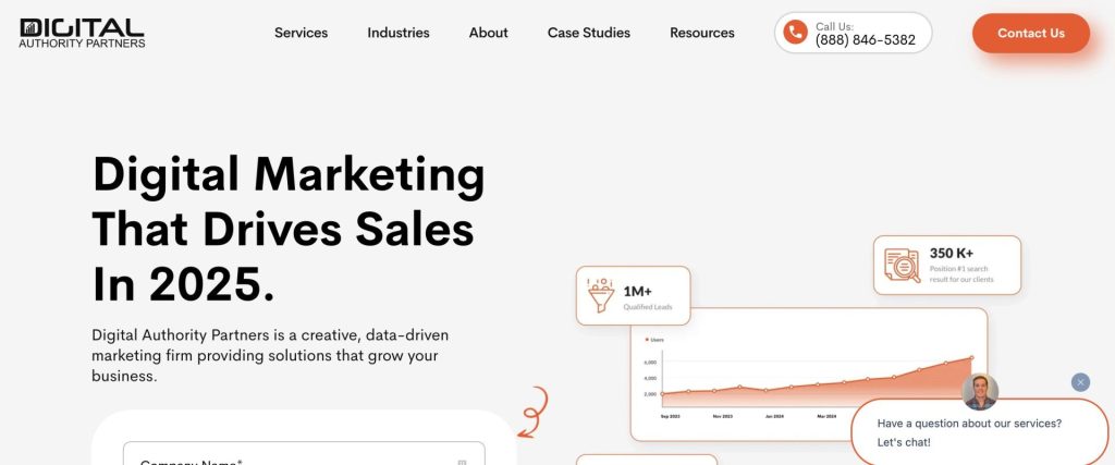 Digital Authority Partners Healthcare PPC Agency